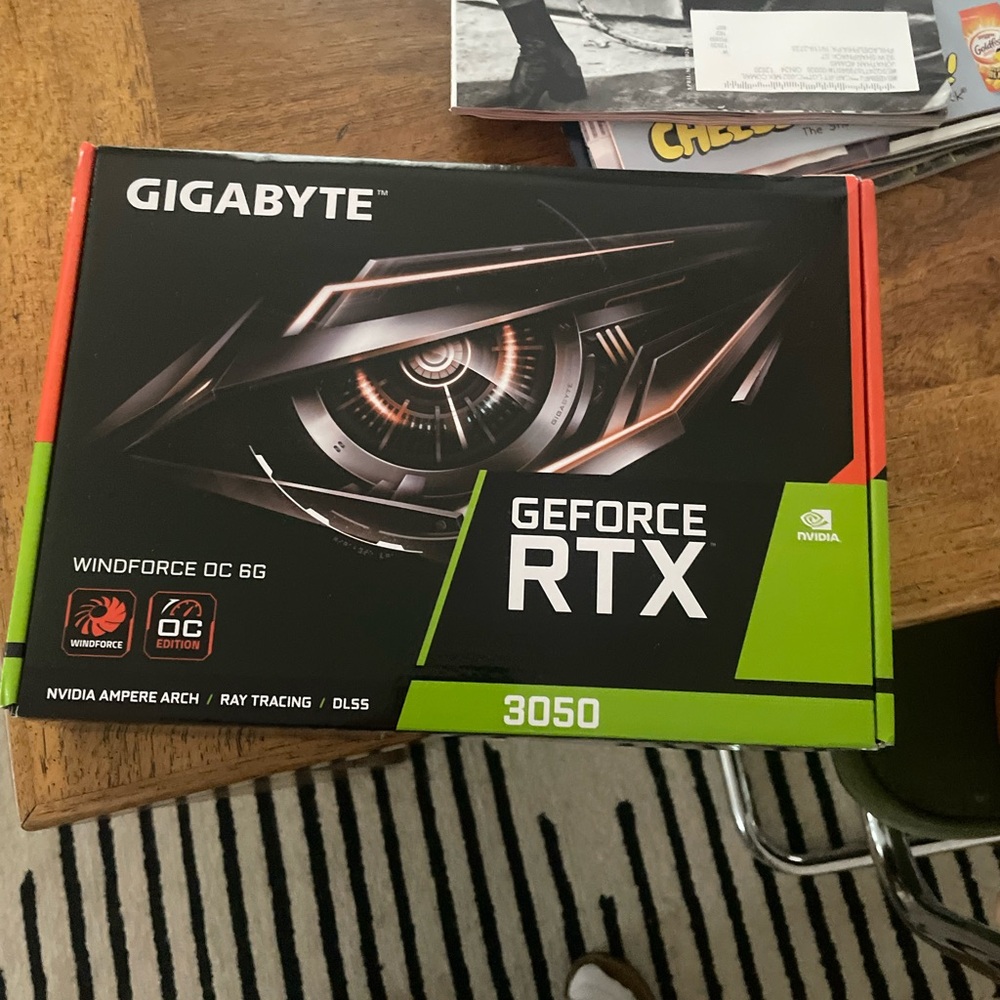-Nvidia Geforce RTX 3050, Windforce OC 6G
